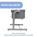 Cuna colecho Next2me Magic Evo Dark Grey de Chicco